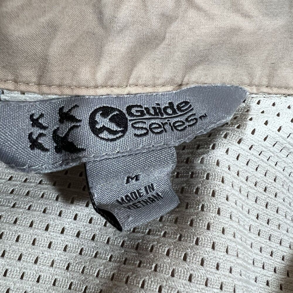 Gander Mountain Guide Series Outdoor Fishing Hiking Shirt Vented Men's Medium - Picture 9 of 10